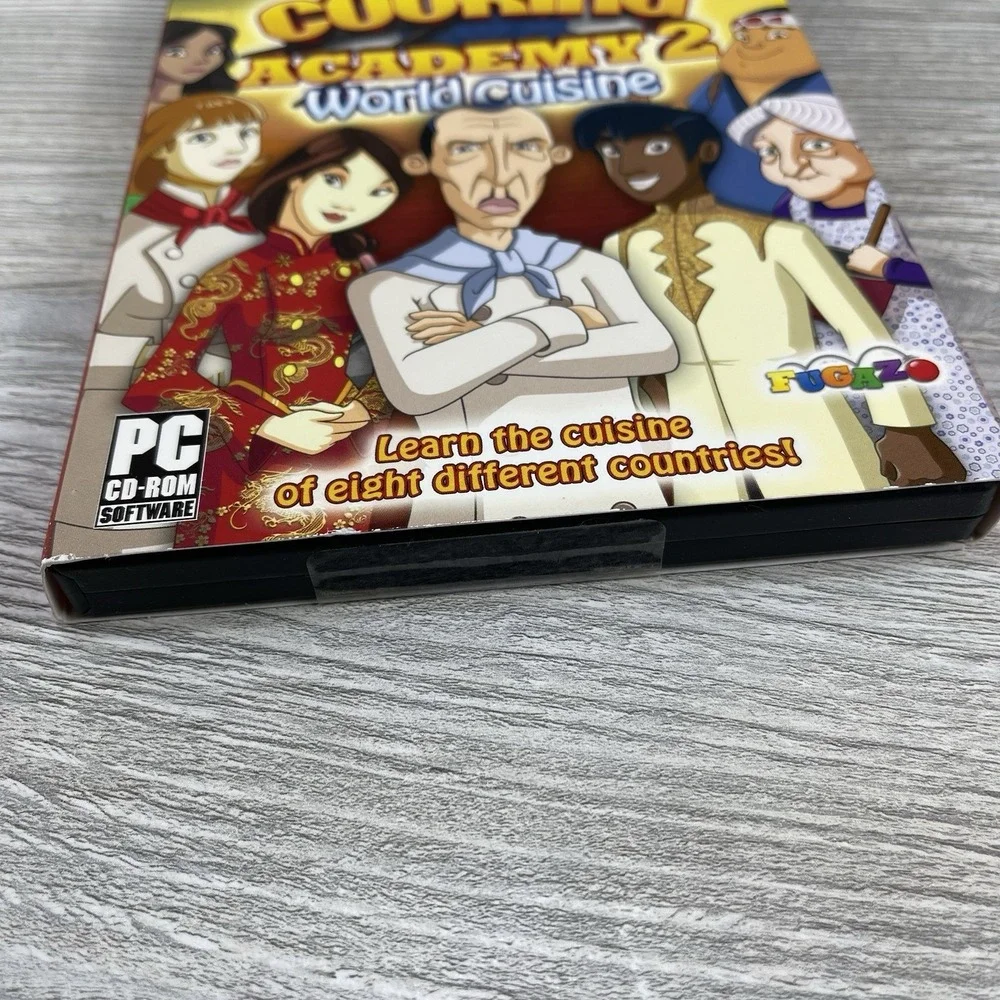 Cooking Academy 2 by Cosmi  for Windows PC 2000/XP/Vista New Sealed